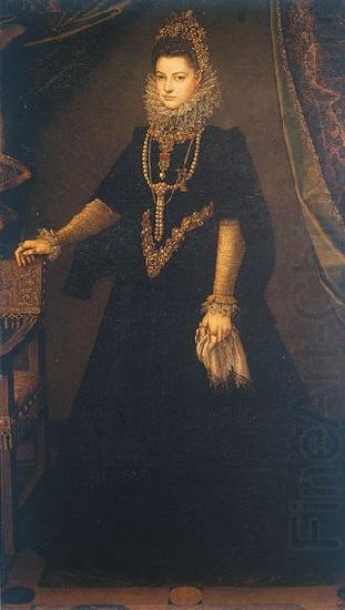Infantin Isabella Clara Eugenia, Sofonisba Anguissola
